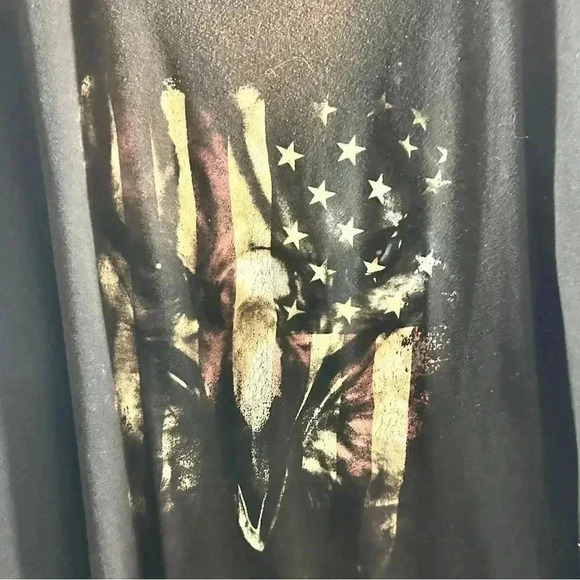 Lost Gods American Flag Eagle Big & Tall T-shirt 4XL - Picture 2 of 4